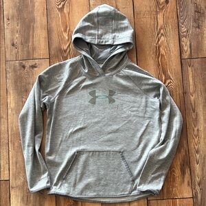 Under Armour Heather Gray Pullover Hoodie